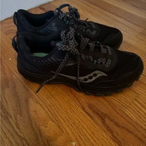 Saucony Black Trail Running Shoes
